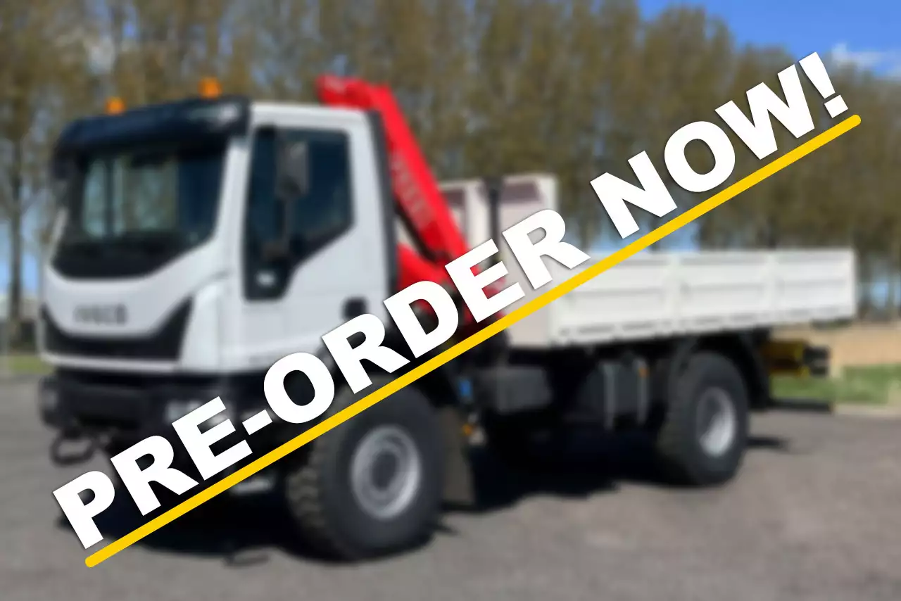 Iveco Eurocargo ML150E24WS Fassi F155A.0.22 4x4 Camion grue