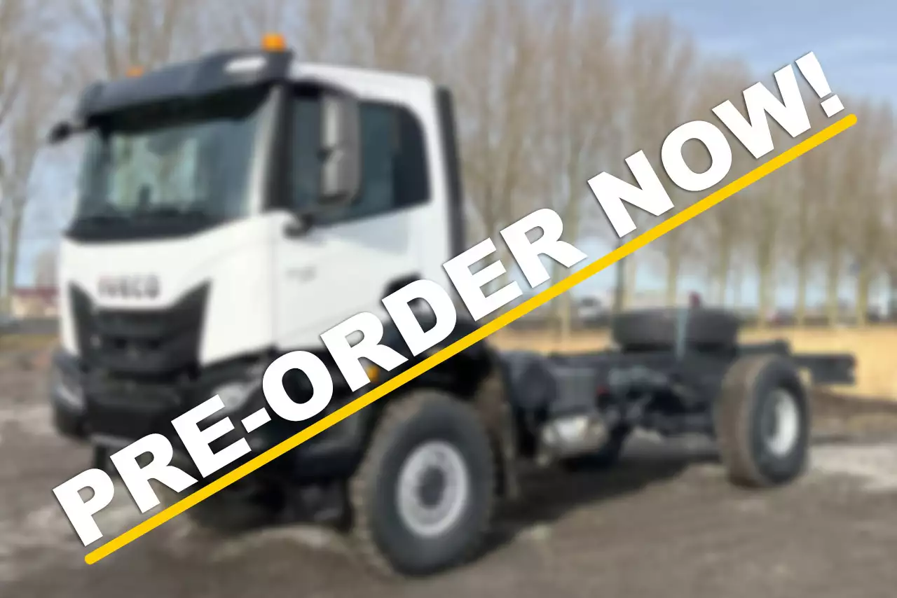 Iveco T-Way AD190T43WH-4500 AT 4x4 Chassis Cabin