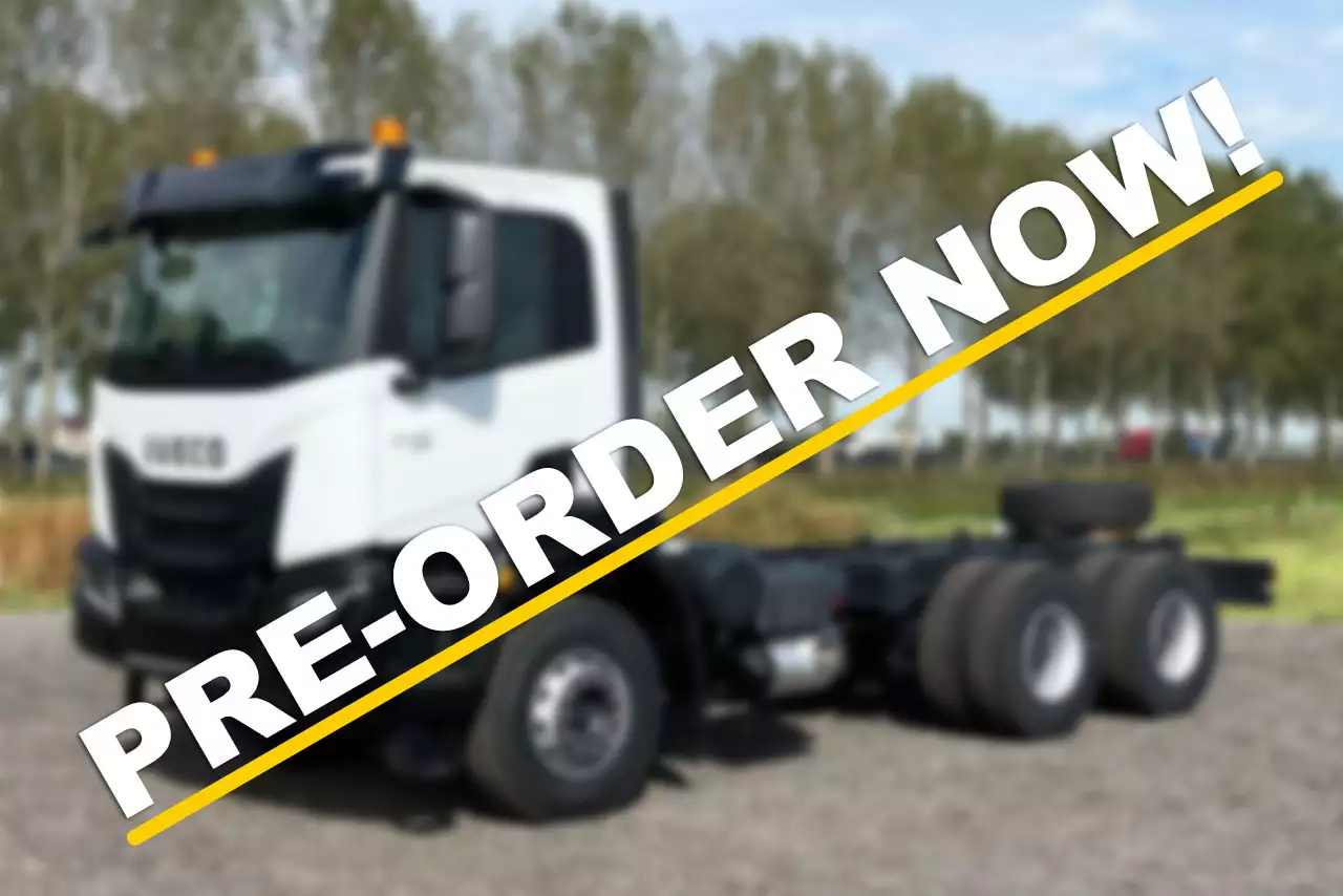 Iveco T-Way AD380T43-3800 6x4 Chassis Cabin