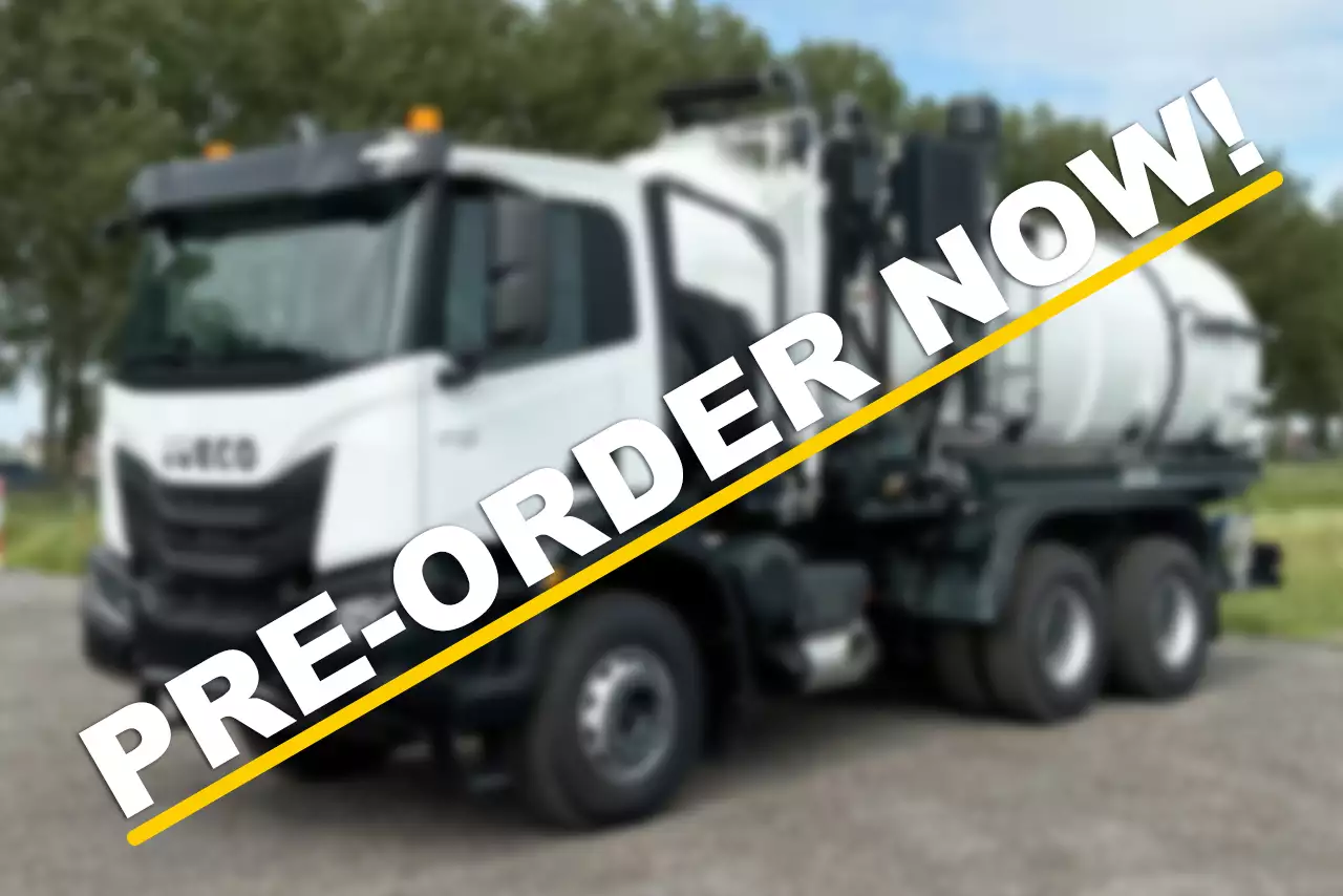 Iveco T-Way AD380T43 AT 6x4 Sewage Tank Truck