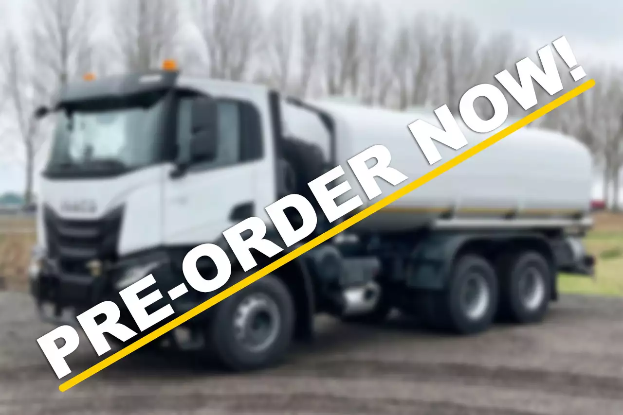 Iveco T-Way AD380T43 AT 6x4 Water Tank Truck