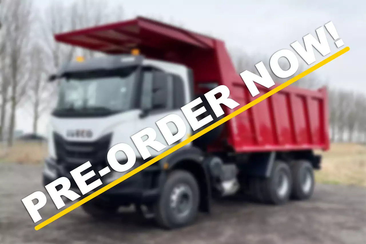 Iveco T-Way AD380T43H-3800 AT 6x4 Tipper Truck