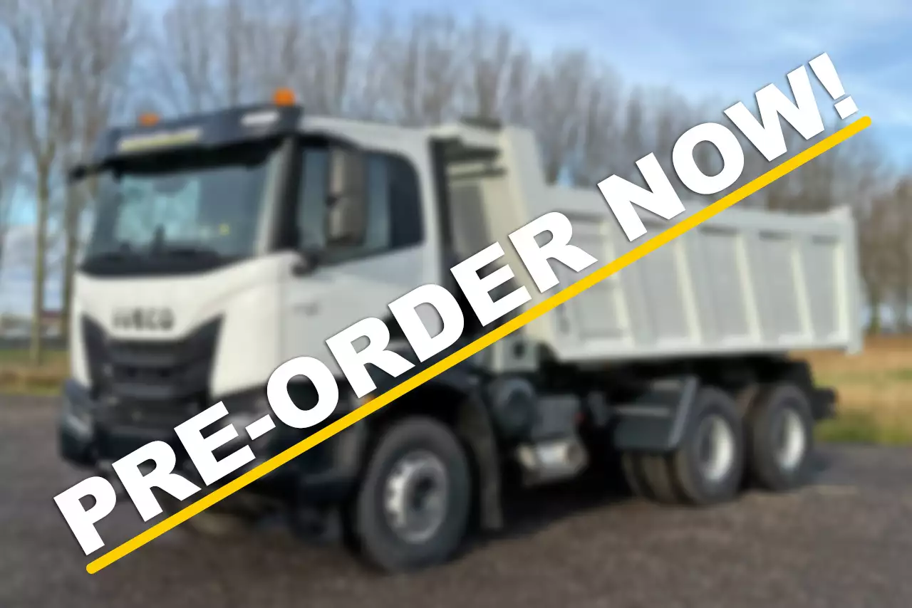 Iveco T-Way AD380T47WH 6x6 Tipper Truck