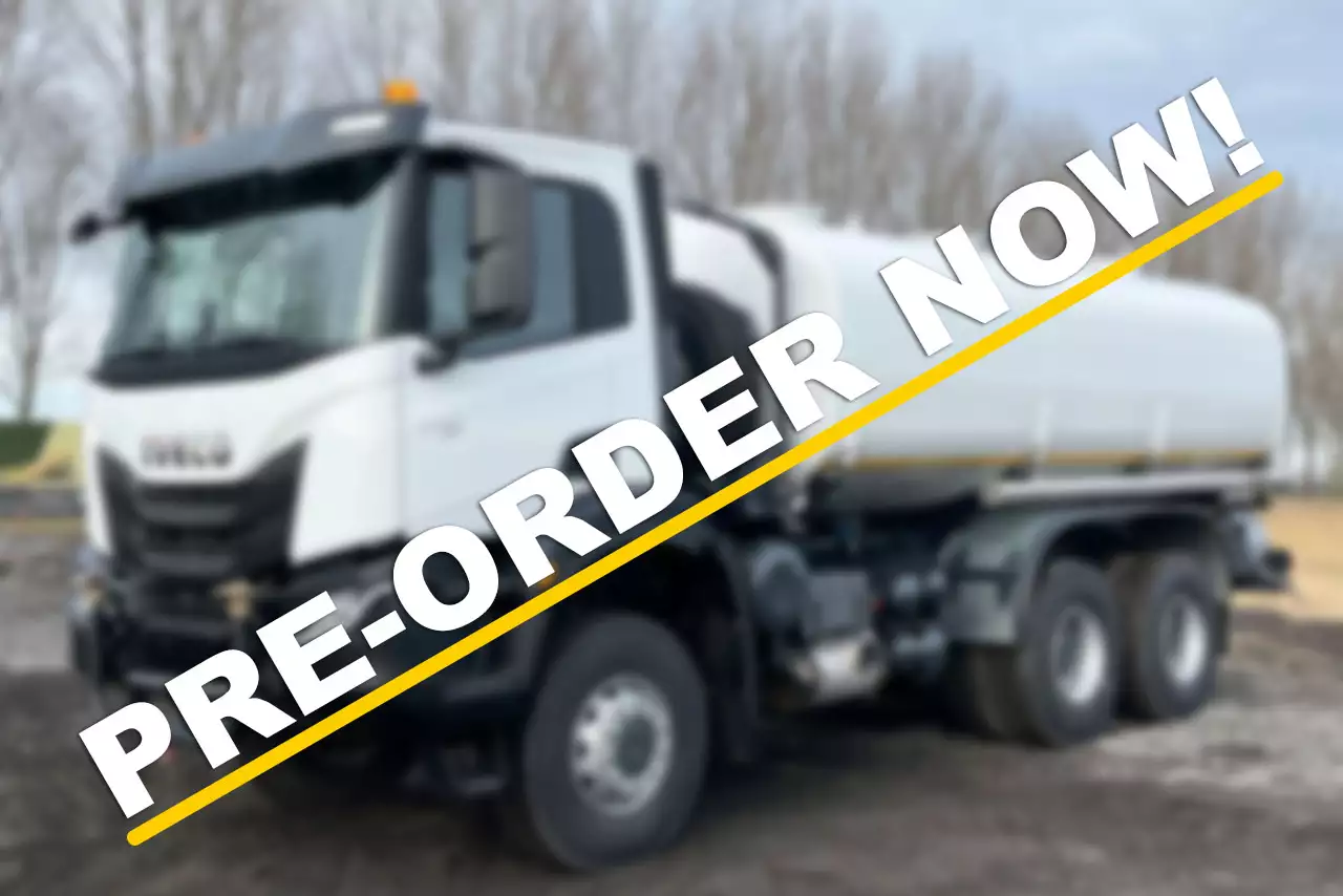 Iveco T-Way AD380T47WH 6x6 Water Tank Truck