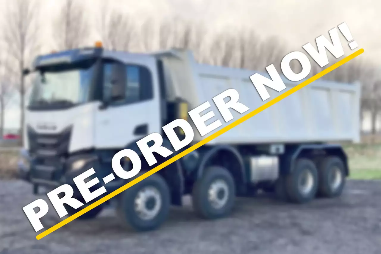 Iveco T-Way AD410T43H AT 8x4 Báscule