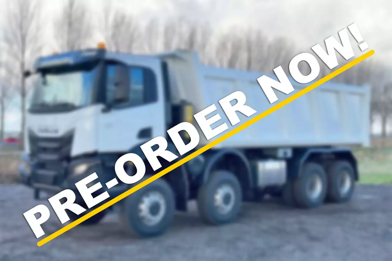 Iveco T-Way AD410T43H AT 8x4 Tipper Truck