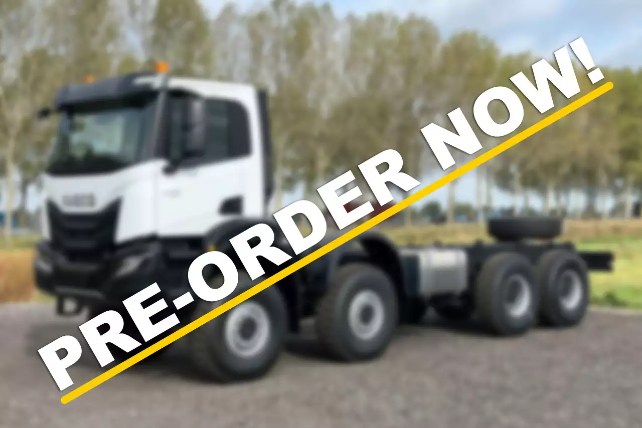 Iveco T-Way AD410T47WH-5020 AT 8x8 Chassis Cabin