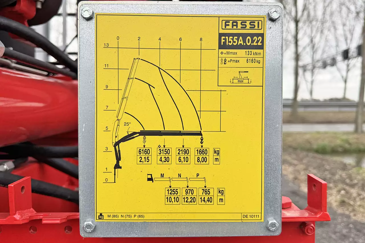 Iveco T-Way AT380T47WH Fassi F155A.0.22 6x6 Camião oficina