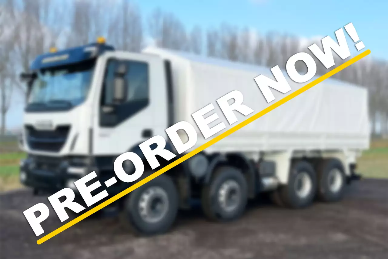 Iveco Trakker AD410T42H 8x4 Encerado