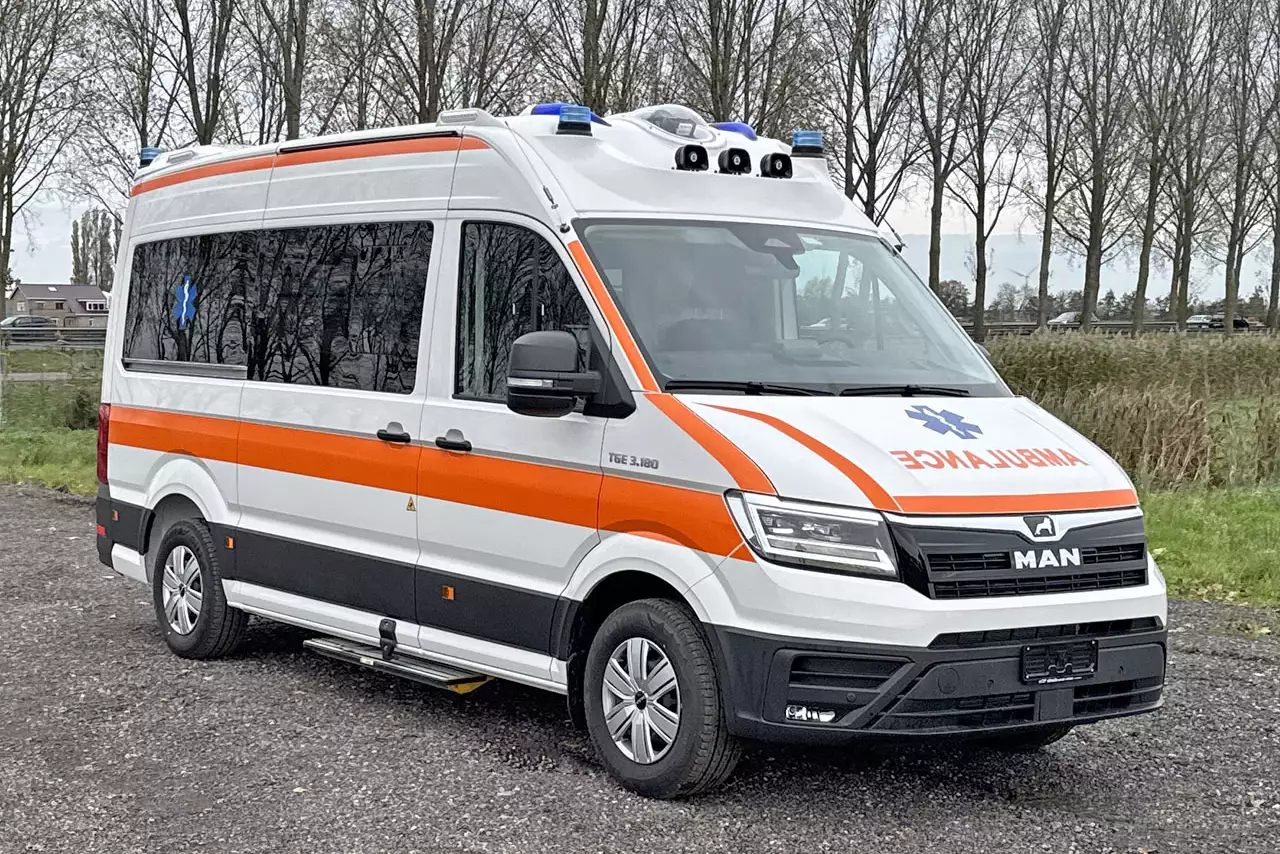 MAN TGE 3.180 QTX-M 4x2 Ambulance fourgon