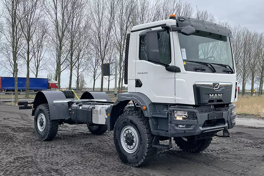 MAN TGM 18.250 BB CH 4x4 Chassis Cabin