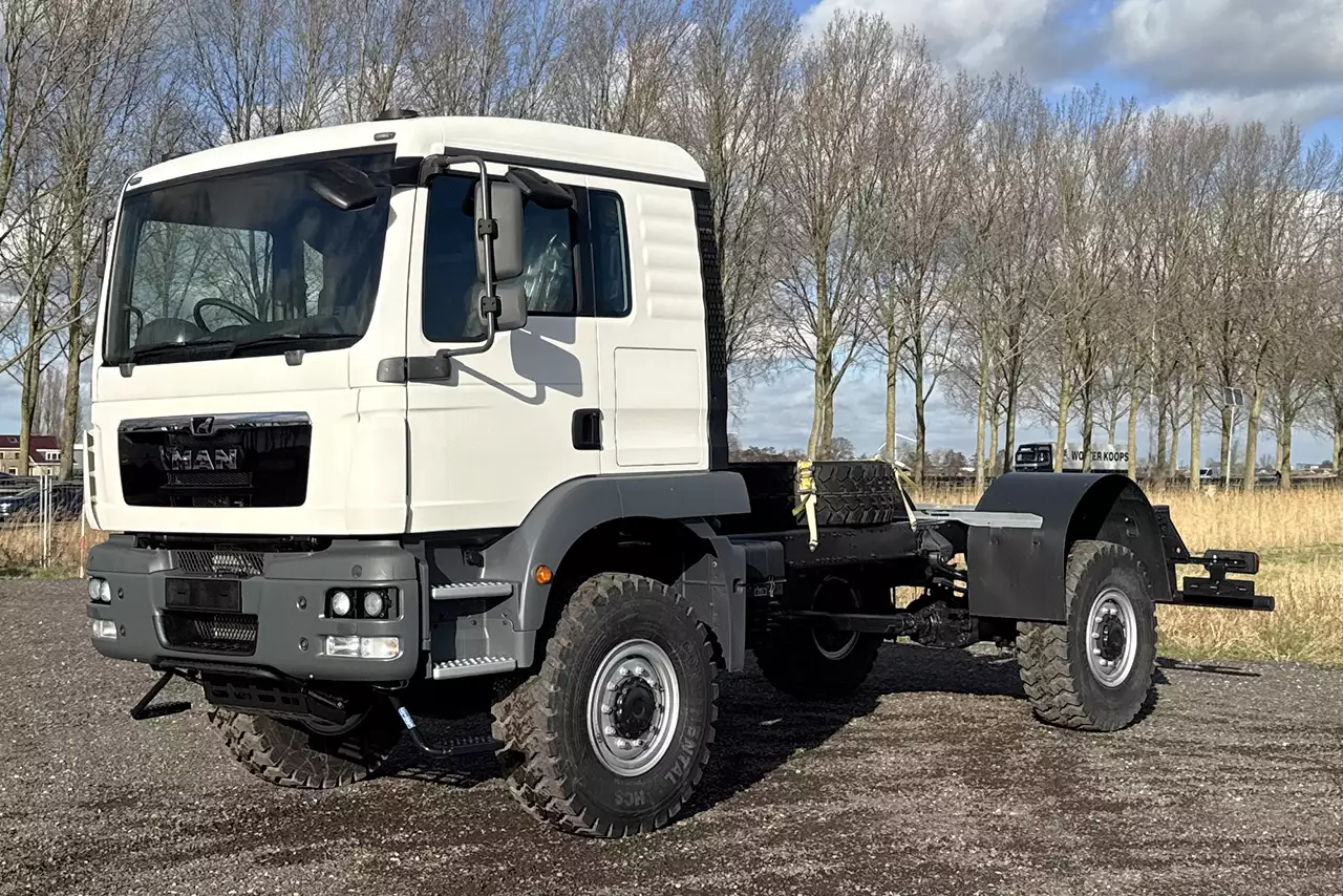 MAN TGM 18.280 BB-CKD 4x4 Chassis Cabin