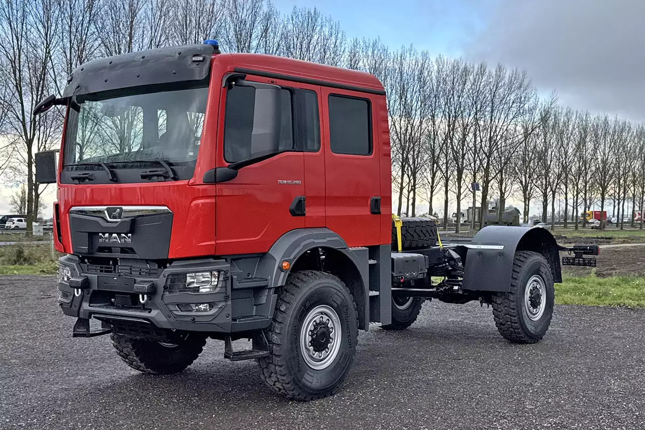 MAN TGM 18.290 BB CH 4x4 Chassi Cabine