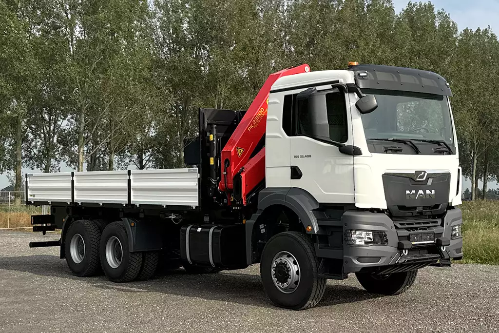 MAN TGS 33.400 BB CH 6x6 Camion grue