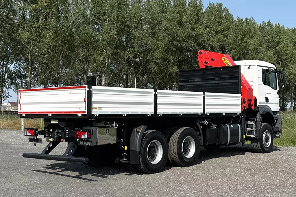 MAN TGS 33.400 BB CH 6x6 Camião com grua