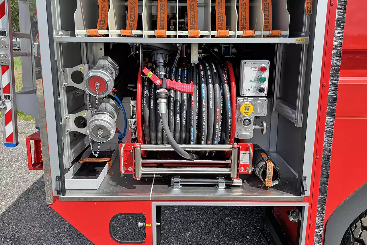 Scania G460 HZ 6x4 Camion de pompiers