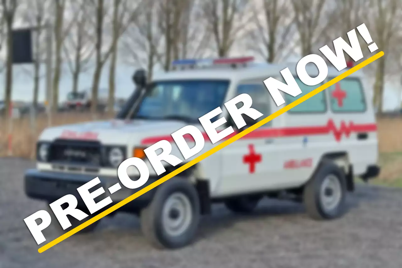 Toyota Land Cruiser HZJ78 4x4 Ambulance