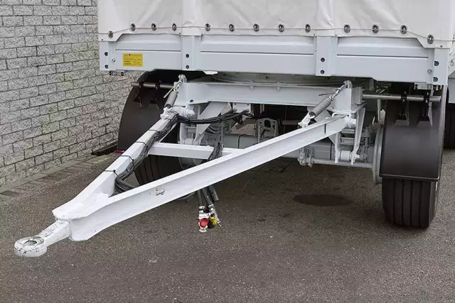 Euromax AHW 3-Axle Canvas Box Drawbar Trailer