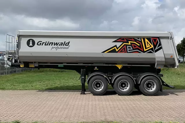 Grunwald TST 31 3-Axle Tipper Trailer