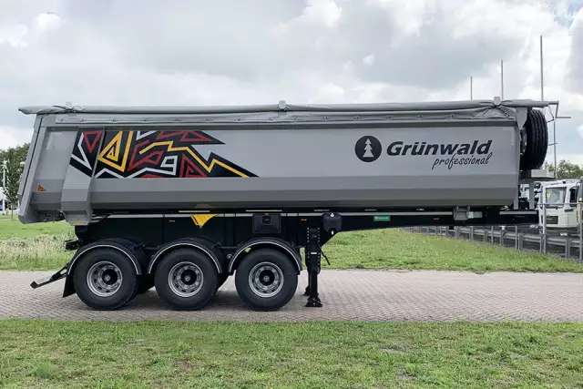 Grunwald TST 31 3-Axle Tipper Trailer