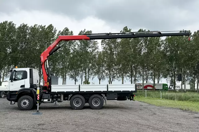 Iveco T-Way AD380T43WH AT Fassi F245A.0.24 6x6 Crane Truck