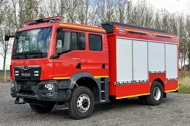 MAN TGM 18.320 BB CH 4x4 Camion de pompiers