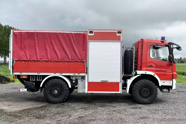 Mercedes-Benz Atego 1118 4x4 Tarpaulin/Canvas Body Truck