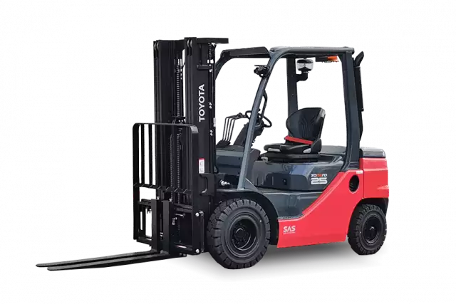 Toyota Tonero 52-8FDF25 4x2 Forklift